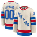 Men's New York Rangers
Beige 2026 NHL Winter Classic Premium Custom Jersey