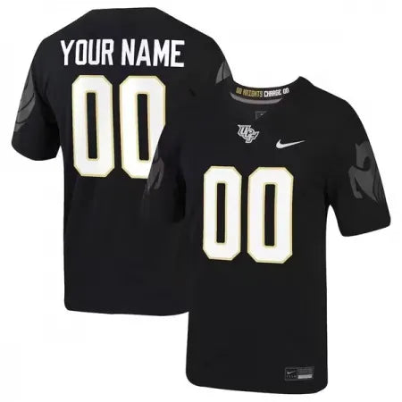 Men's UCF Knights ACTIVE PLAYER Custom Black Stitched Game Jersey