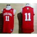 Hoosiers #11 Isiah Thomas Red Big 10 Patch Basketball Stitched NCAA Jersey