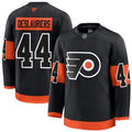 Men's Philadelphia Flyers #44 Nicolas Deslauriers Black Alternate Premium Jersey