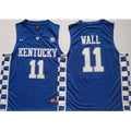 Men's Kentucky Wildcats #11 John Wall Blue Stitched Jersey