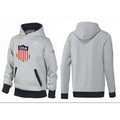 Olympic Team USA Pullover Hoodie Grey & Black 3T2N