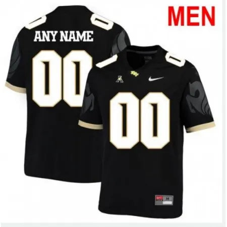 Men's UCF Knights
Black Custom College Football Stitched Jersey
