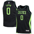Youth Boston Celtics Jayson Tatum
Black 2024/25 Swingman Player Jersey - City Edition