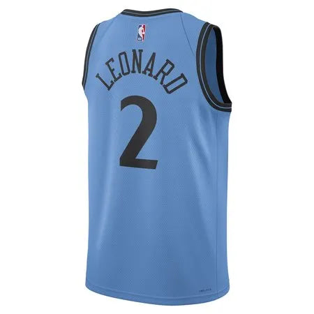 Unisex LA Clippers Kawhi Leonard
Light Blue 2024/25 Swingman Player Jersey - City Edition