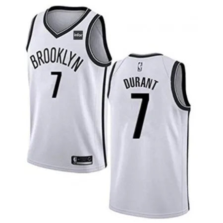 Men's Brooklyn Nets #7 Kevin Durant
White Stitched NBA Jersey